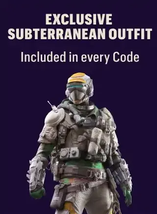 ARC Raiders x Subway Exclusive Subterranean Outfit